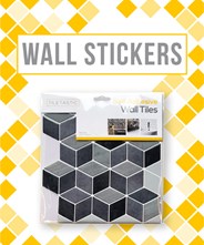 Wall Tile Stickers, full range of designs in vinyl that are self adhesive.