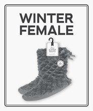 A range of wholesale winter textiles suitable for females.