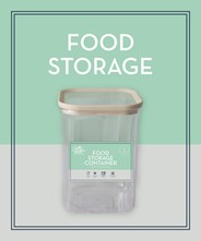 Everything needed to organise food storage at great prices. Everything needed to organise food storage at great prices.
