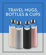 Travel mugs and bottles for keeping drinks hot and cold. Travel mugs and bottles for keeping drinks hot and cold.