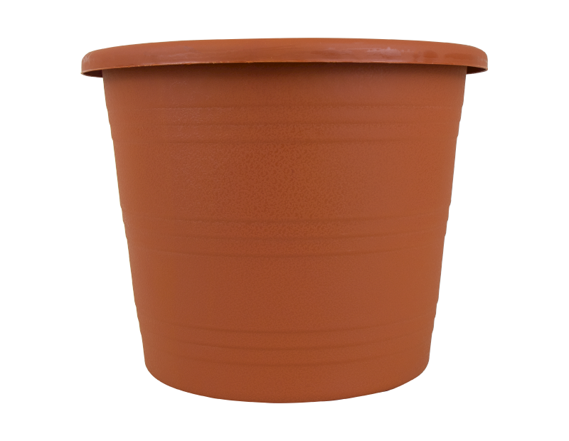 Round Plastic Plant Pot 20cm