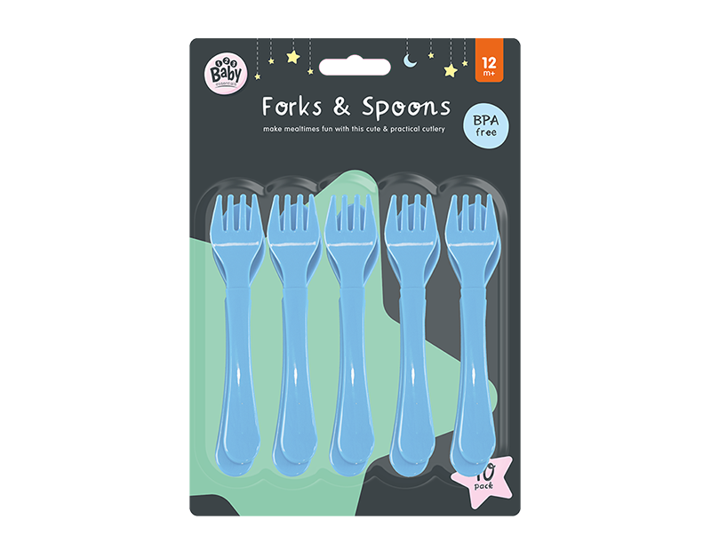 Wholesale Fork and spoon set 10 pack | Gem imports Ltd