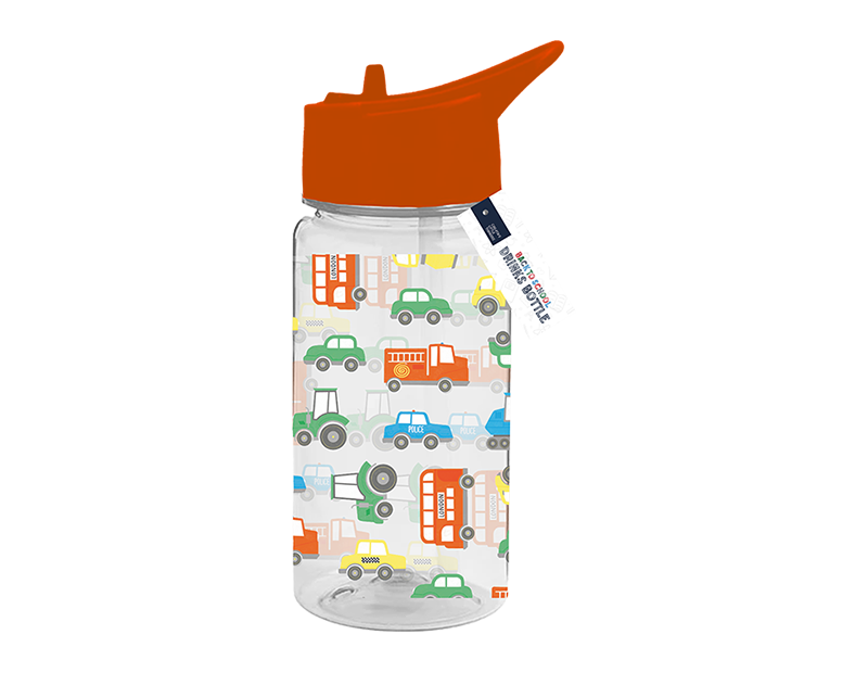 Wholesale Boys Printed Bottle With Straw