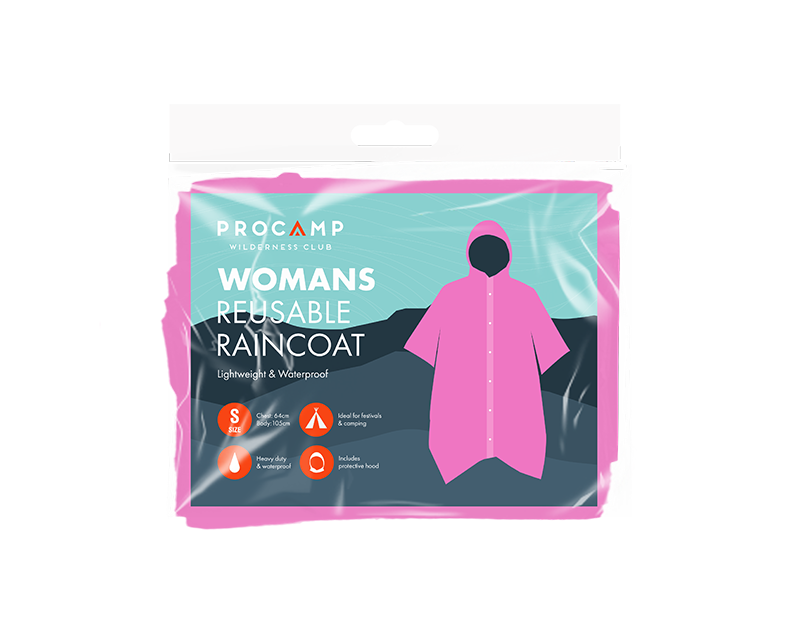 Wholesale Women's Reusable Raincoat