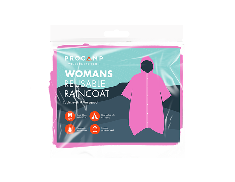 Wholesale Women's Reusable Raincoat