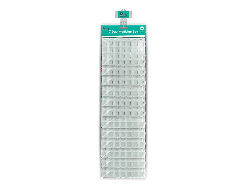 Wholesale Seven Day Pill Box With Clip Strip