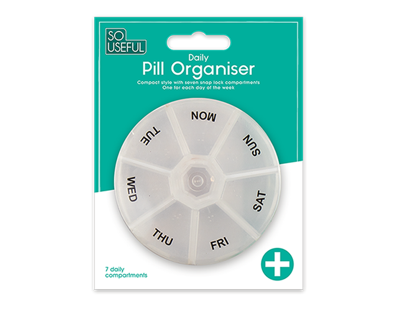 Wholesale Weekly Pill Organiser With Clip Strip