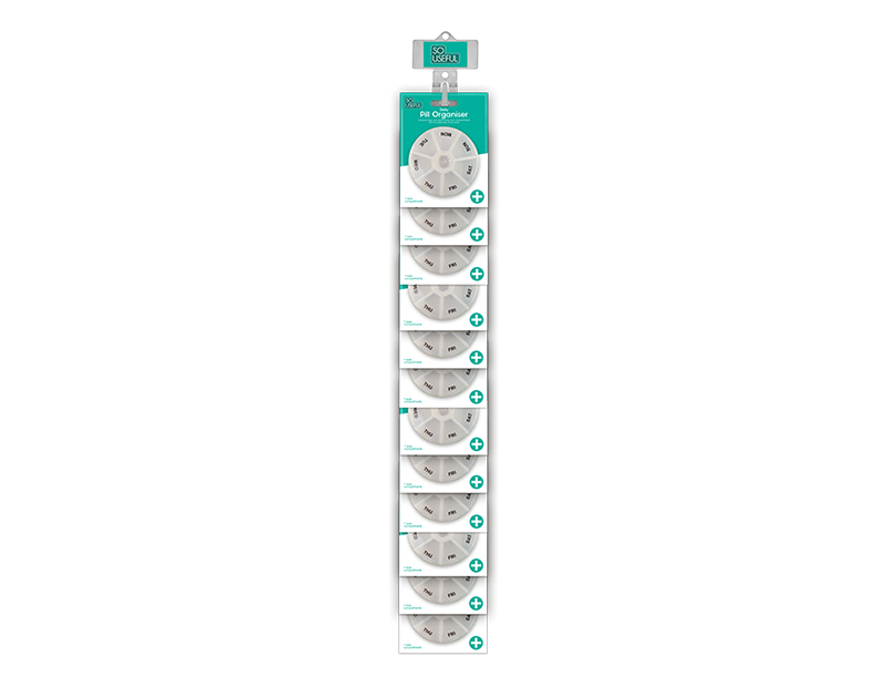 Wholesale Weekly Pill Organiser With Clip Strip