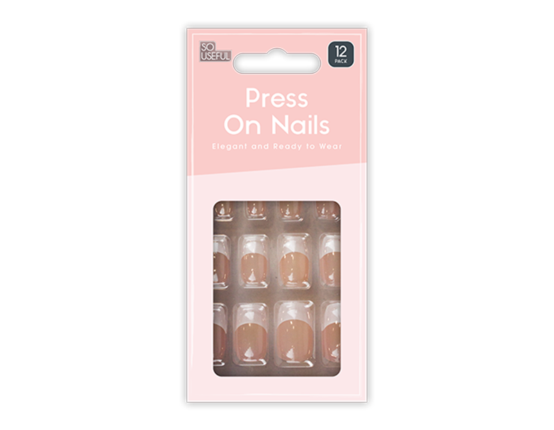 Wholesale Press On Nails 12pk With Clip Strip
