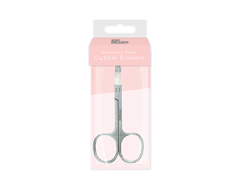 Wholesale Stainless Steel Cuticle Scissors With Clip Strip
