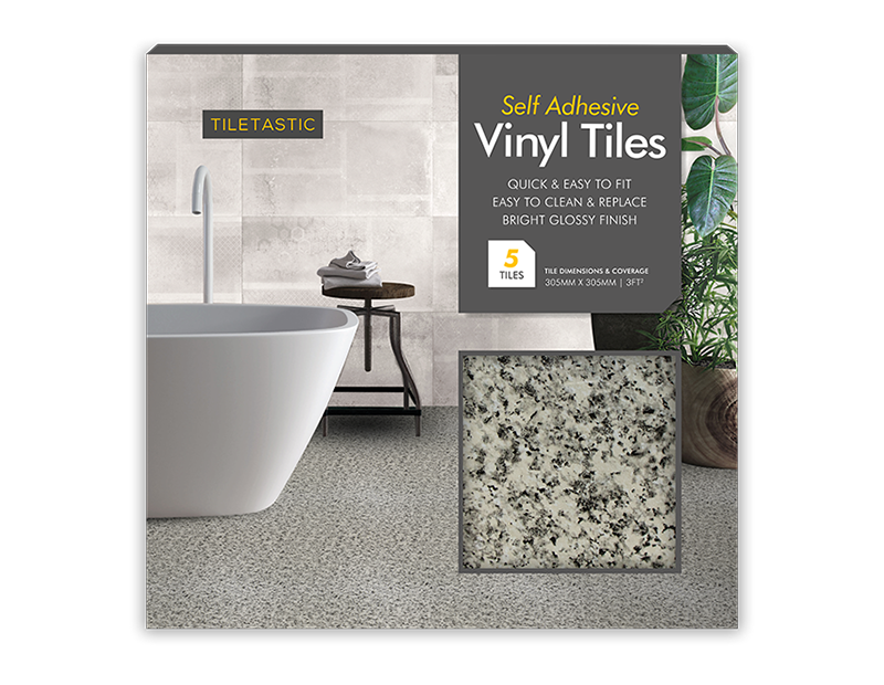 Wholesale Granite Stone Adhesive Floor Tiles 5pk