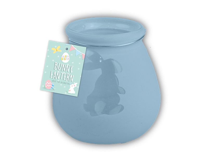 Wholesale Frosted Glass Bunny Lantern