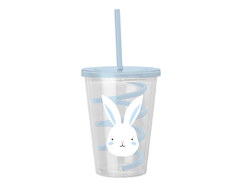 Easter Cup & Swirly Straw 650ML