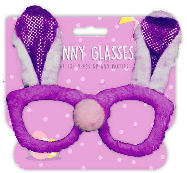 Wholesale Easter Bunny Novelty Glasses | Gem imports Ltd.