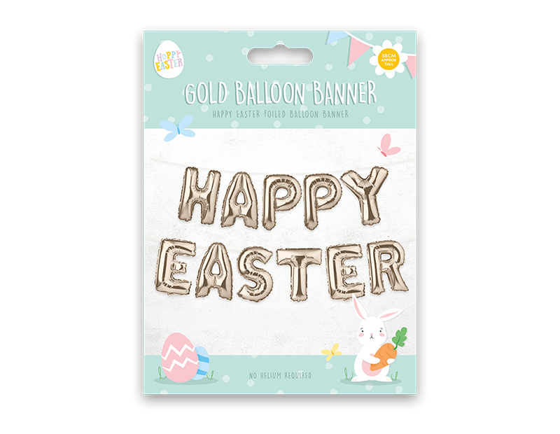 Wholesale Happy Easter Foil Balloon Banner