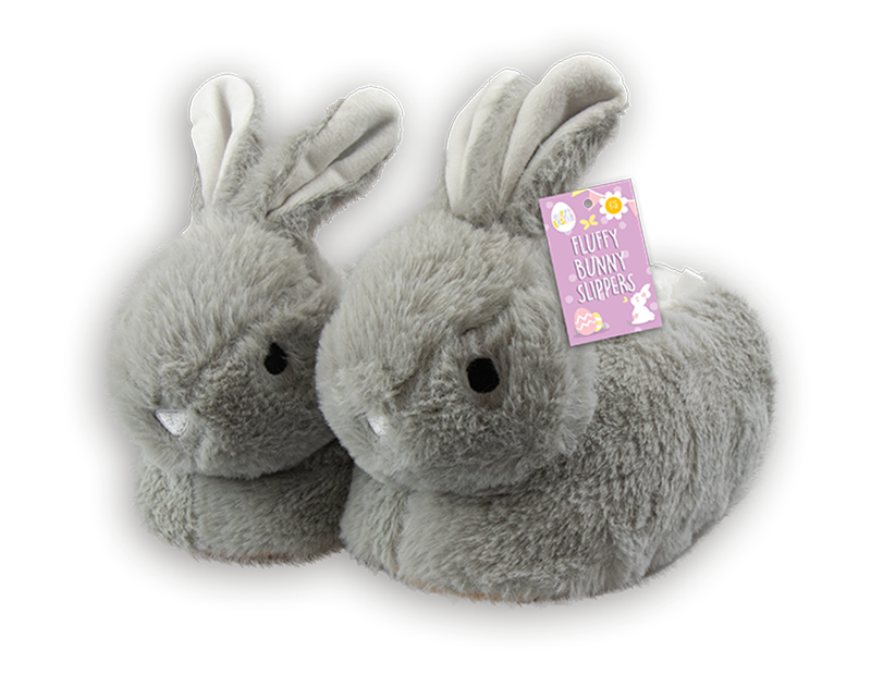 Wholesale Easter Fluffy Bunny Slippers