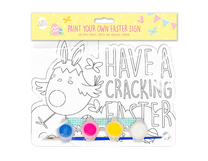 Wholesale Easter Paint Your Own Card Sign