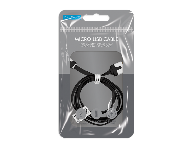 Micro Flat USB Cable 1m