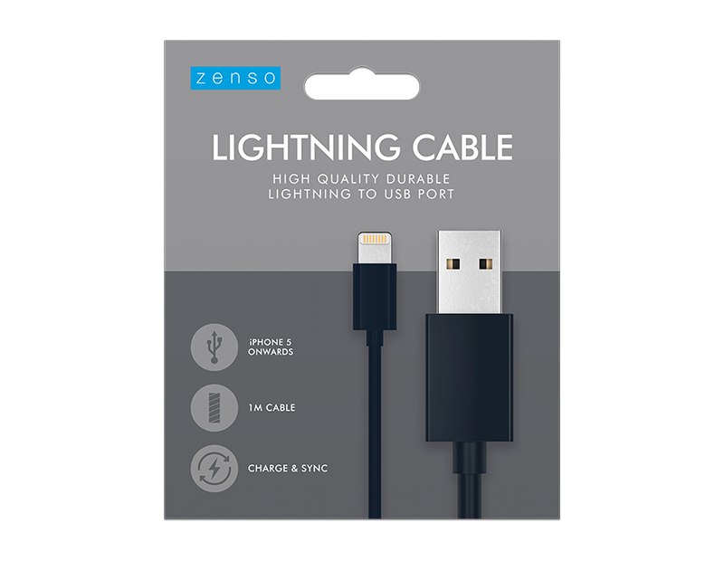 Wholesale Coloured Iphone USB Cable 1m| Gem imports Ltd