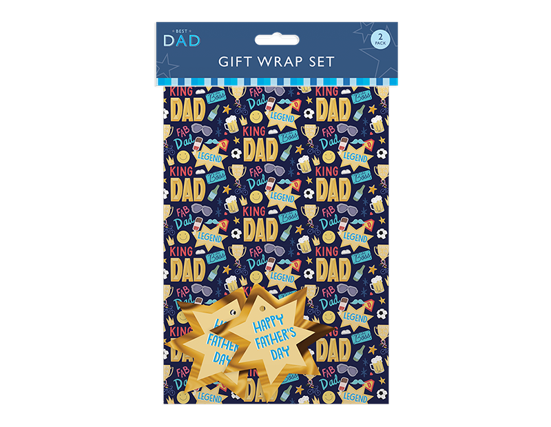 Father's Day Gift Wrap Pack