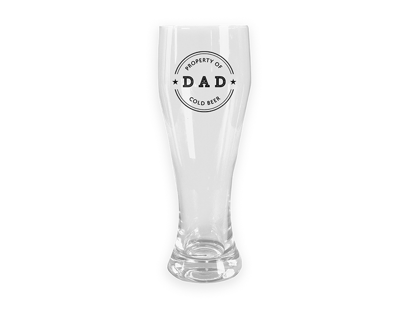 Wholesale Father's Day Pint Glass 560ml | Gem imports Ltd