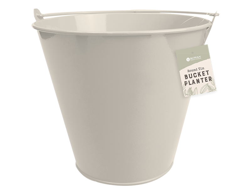 Wholesale Round Tin Bucket Planters