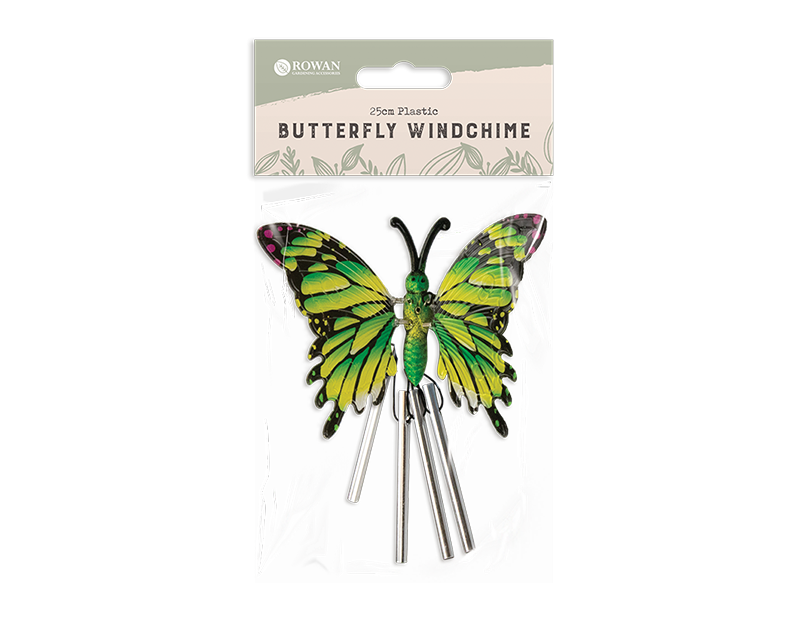 Wholesale Plastic butterfly windchime