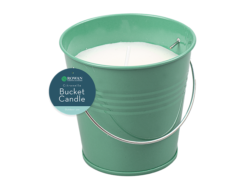 Wholesale Metal Bucket Citronella Candle