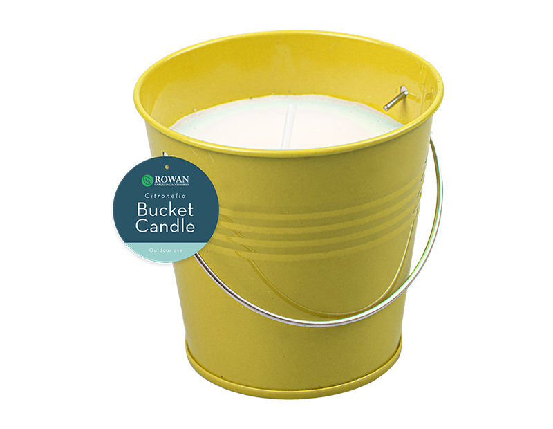 Wholesale Metal Bucket Citronella Candle