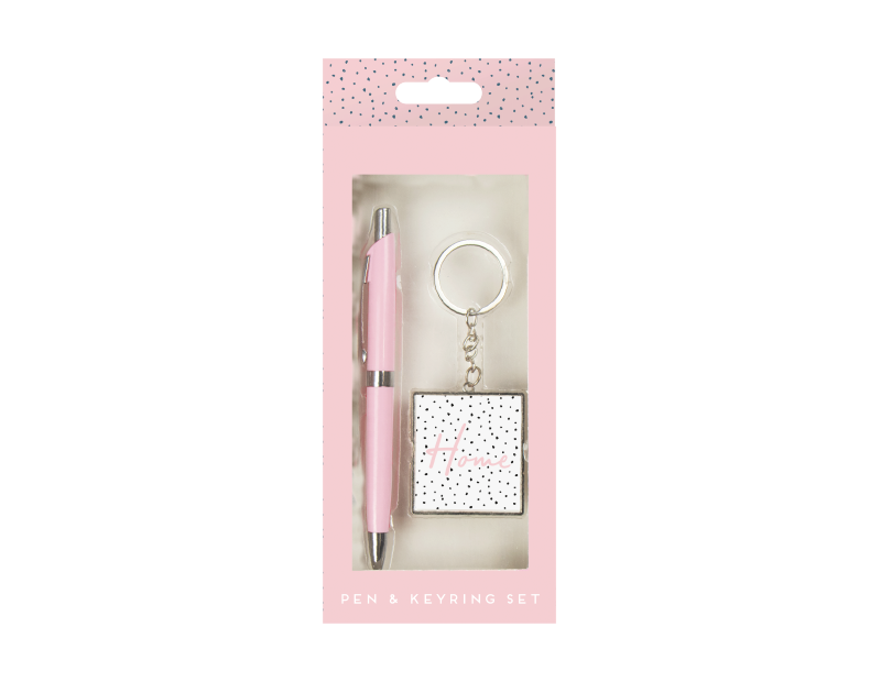 Wholesale Novelty Pen and Keyring Gift Set