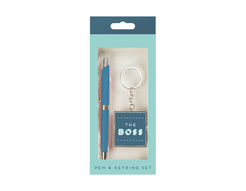 Wholesale Novelty Pen and Keyring Gift Set