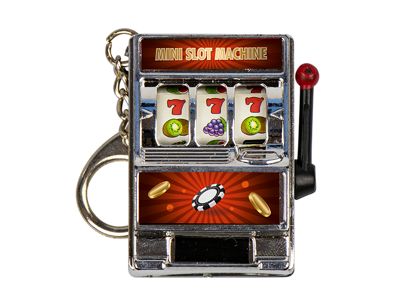 Wholesale Mini slot Machine keyring