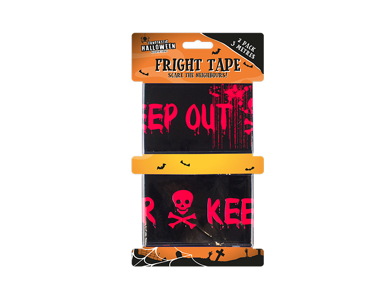 Wholesale Halloween Fright Tape