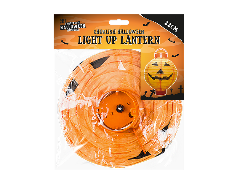 Wholesale Halloween Light Up Indoor Lanterns
