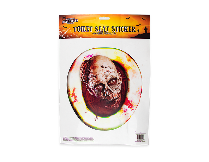 Halloween Toilet Seat Sticker