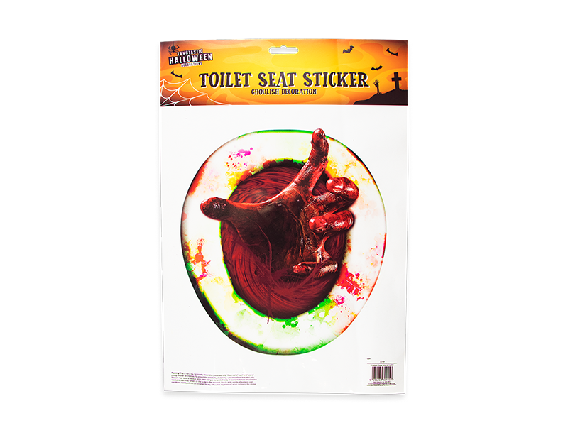 Halloween Toilet Seat Sticker