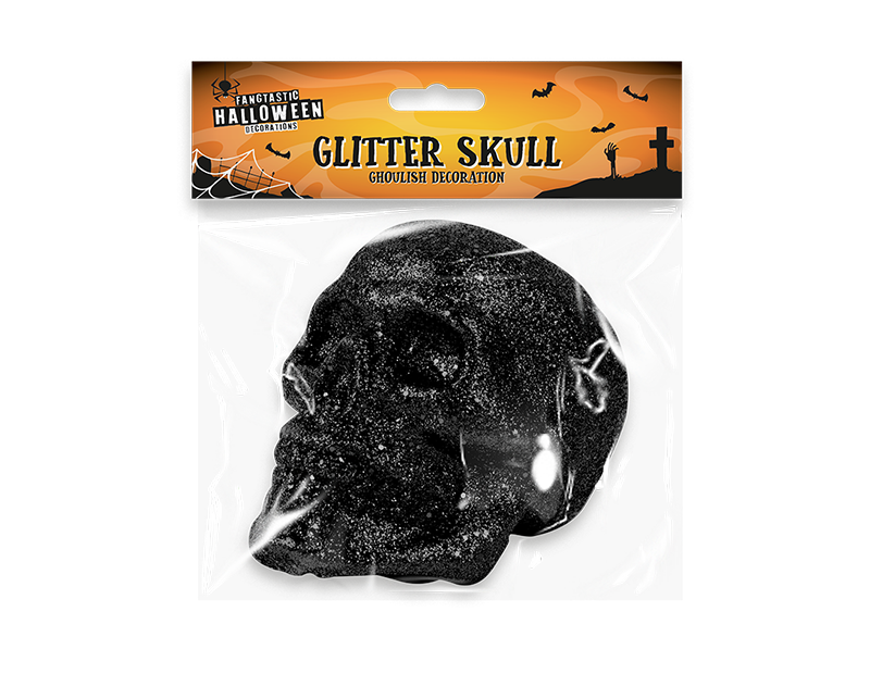 Halloween Glitter Skull