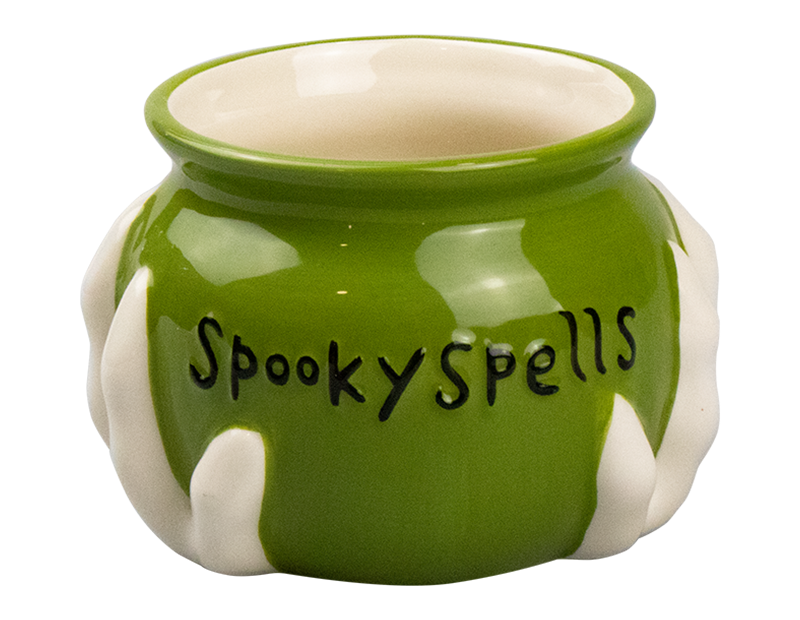 Spooky Stoneware Cauldron
