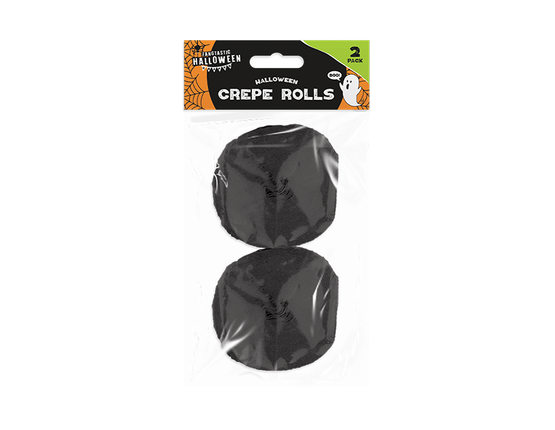 Wholesale Halloween crepe Rolls 2pk