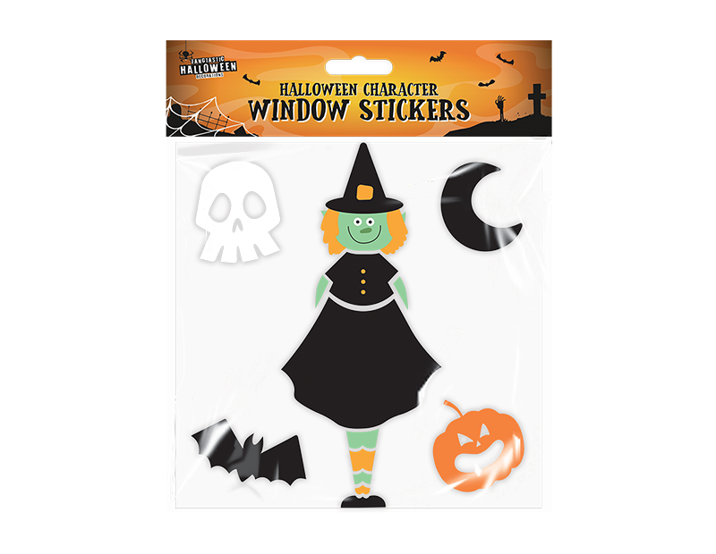 Halloween Character Window Stickers 19cm