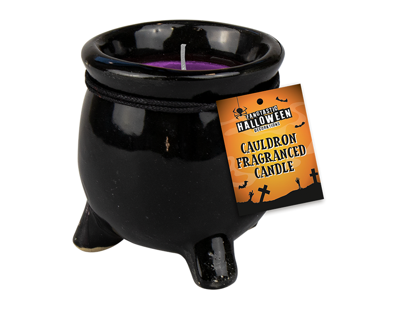 Wholesale Halloween cauldron fragrance candle
