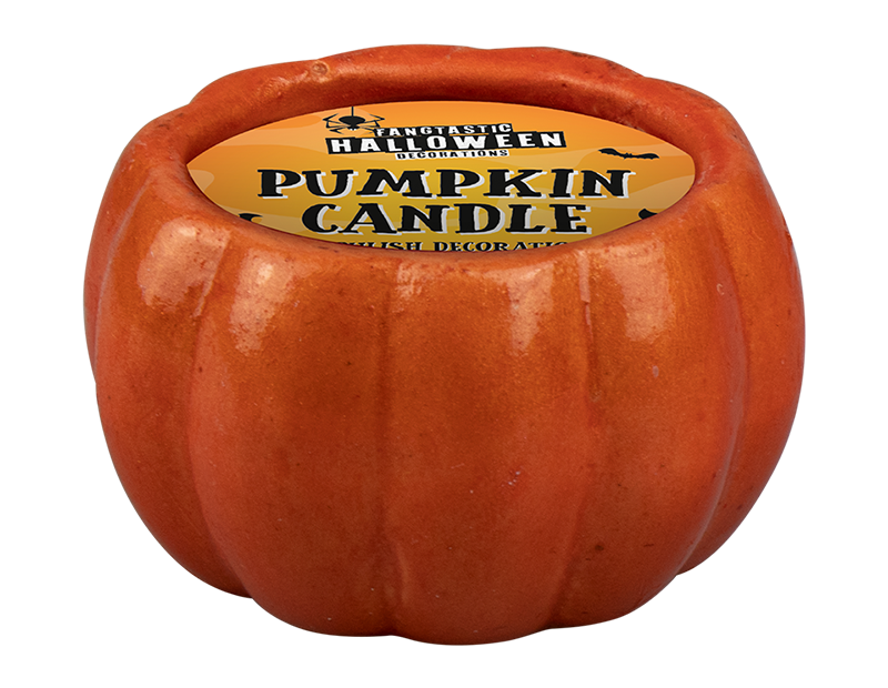 Wholesale Halloween pumpkin fragrance candle | Gem imports