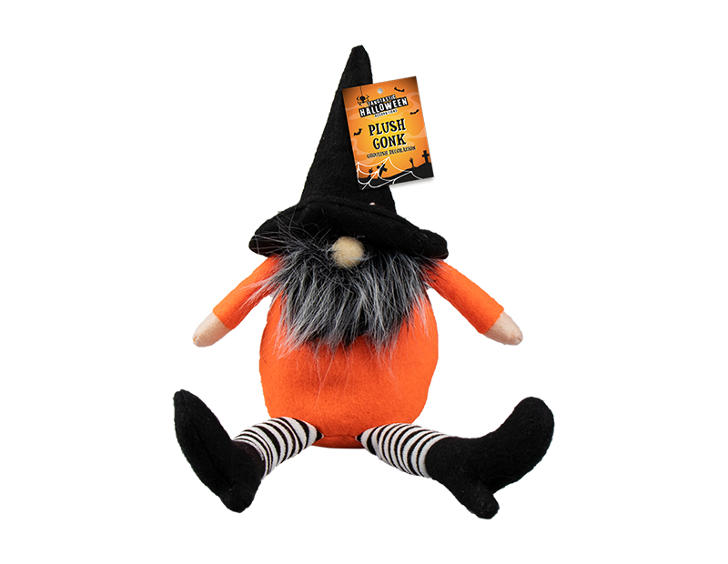 Wholesale Halloween Gonk Plush with hanging legs 37cm