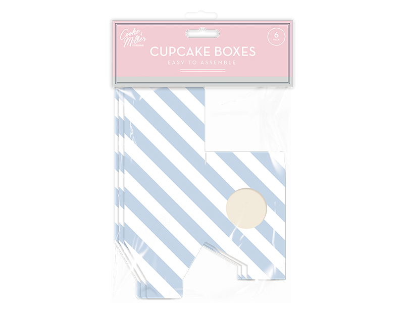 Cupcake Boxes - 6 Pack