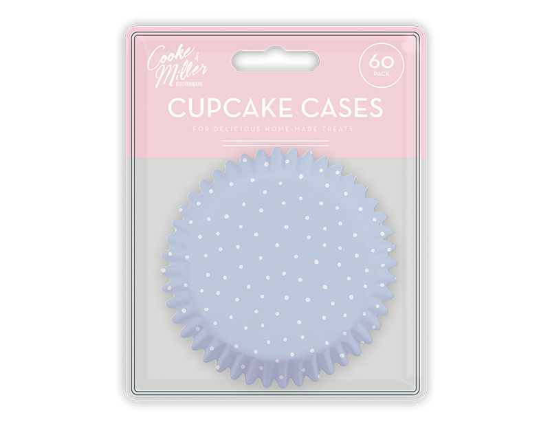 Wholesale Printed Cupcake Cases 60pk