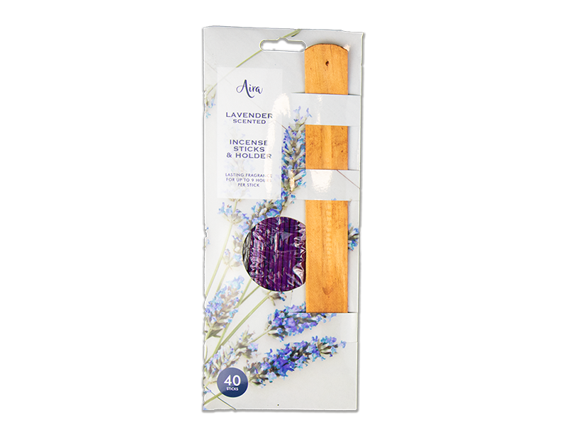 Wholesale incense sticks and holder  40pk