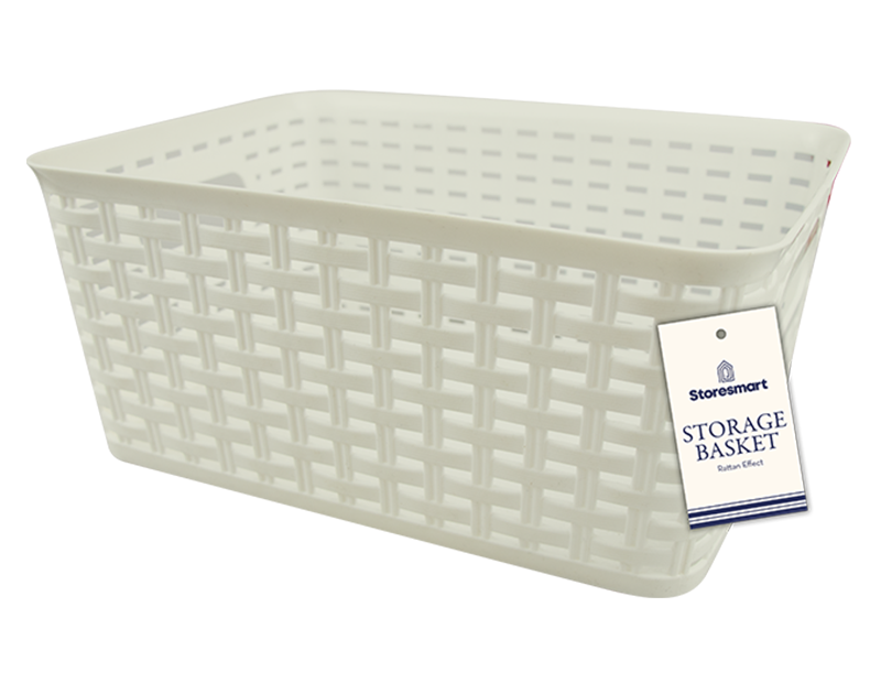 Wholesale Rattan Effect Storage Basket
