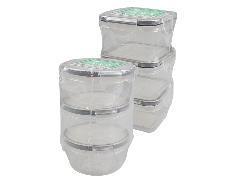 Wholesale Mini Clip Lock Containers 3pk