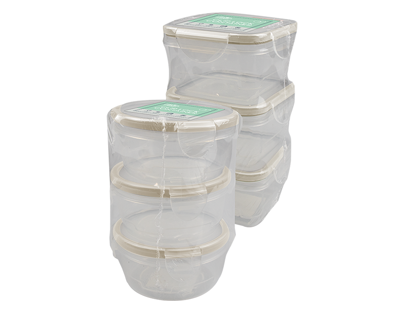 Wholesale Mini Clip Lock Containers 3pk