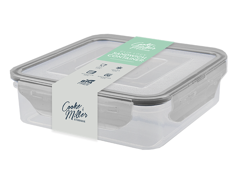 Wholesale Sandwich Clip Lock Container